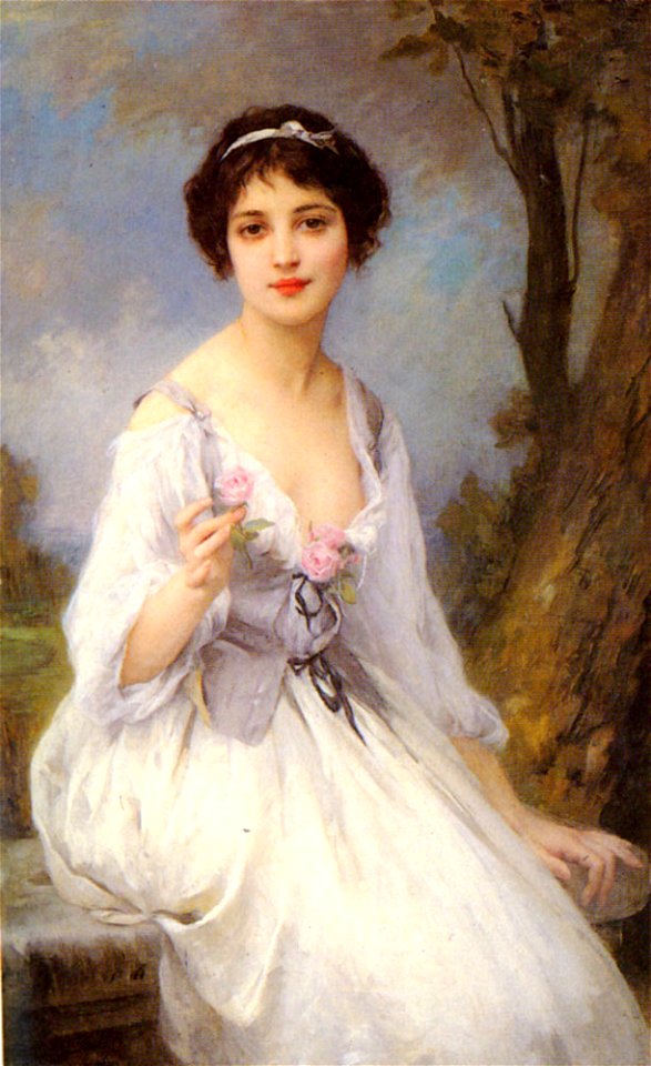 Lenoir, Charles-Amable - The Pink Rose