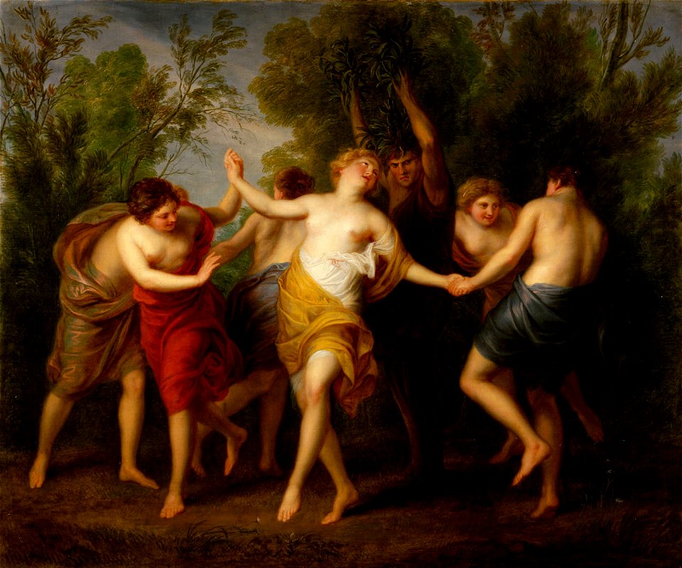 Lens, Cornelis - Tanz der Mänaden