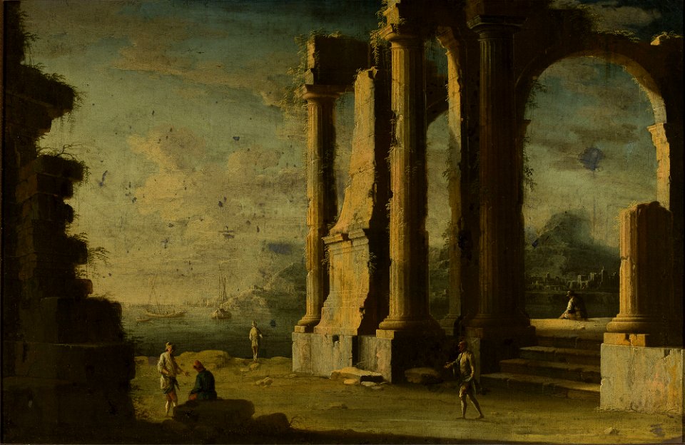 Leonardo Coccorante - Sea bay - M.Ob.432 MNW - National Museum in Warsaw