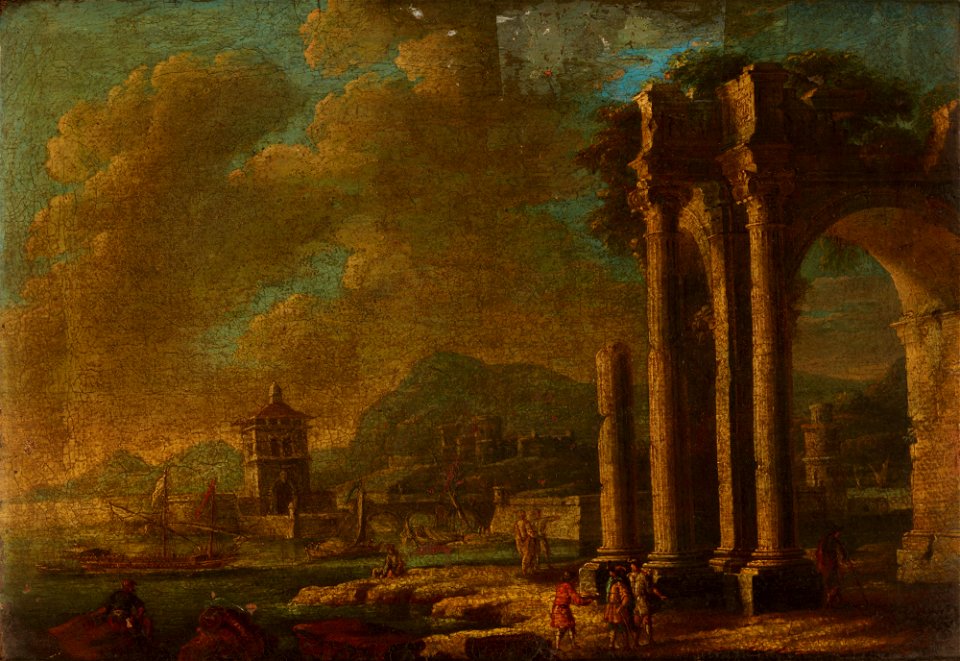 Leonardo Coccorante - Landscape with Ruins - MNK XII-A-83 - National Museum Kraków
