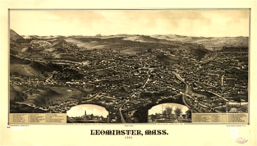 Leominster, Mass. 1886. LOC 75694586