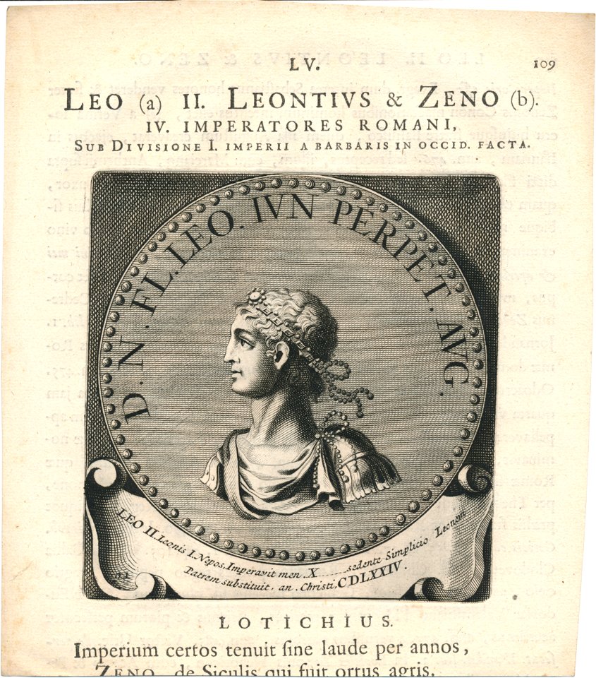 Leo II Leintius &Zeno Erfgoedcentrum Rozet 300 191 d 6 C 54