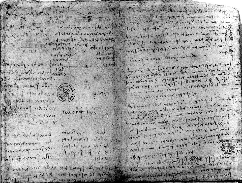 Leonardo da Vinci - Autograph Text Concerning Landscapes, 364