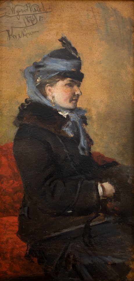 Leon Wyczółkowski - Portrait of a Woman - MNK II-b-75 - National Museum Kraków