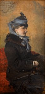 Leon Wyczółkowski - Portrait of a Woman - MNK II-b-75 - National Museum Kraków