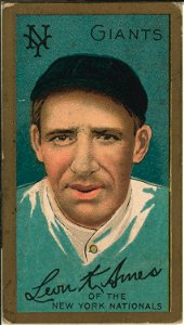 Leon Ames, New York Giants, baseball card portrait LCCN2008677484