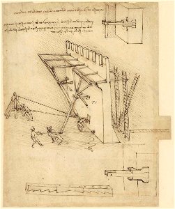 Leonardo da Vinci - Ambrosiana-Codice-Atlantico-Codex-Atlanticus-f-139-recto