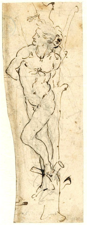 Leonardo da Vinci - Hl. Sebastian, 1478 - 1483, 21489