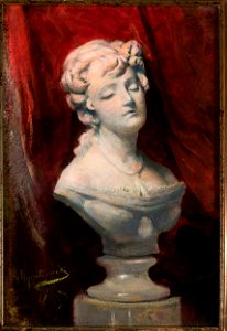 Leon Wyczółkowski - Bust of Helena Modrzejewska - MP 3 MNW - National Museum in Warsaw