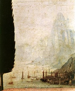 Leonardo da Vinci - Annunciation (detail) - WGA12681