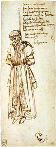 Leonardo da Vinci - Hanging of Bernardo Baroncelli 1479