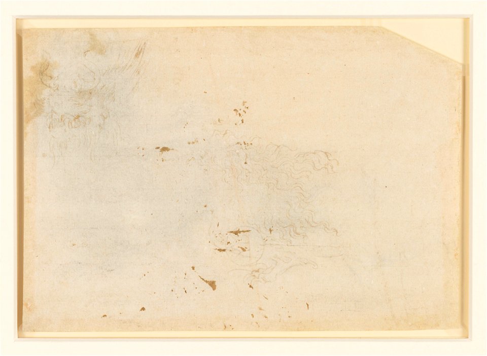 Leonardo da Vinci - RCIN 912369, v, A design for a dragon costume c.1517-18