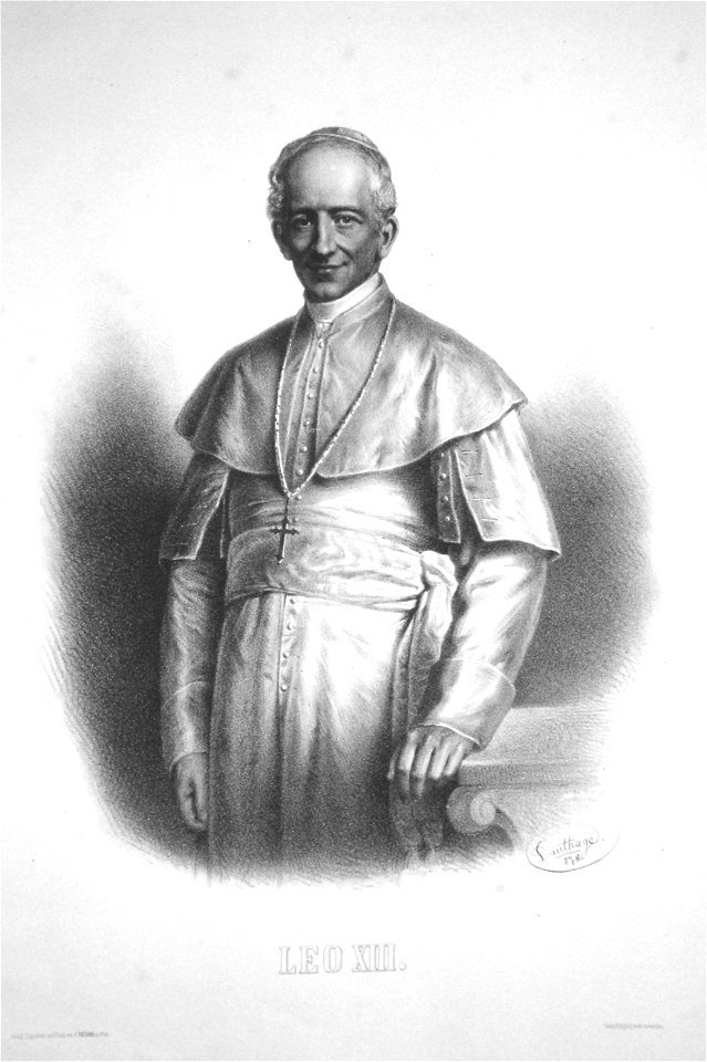 Leo XIII Litho