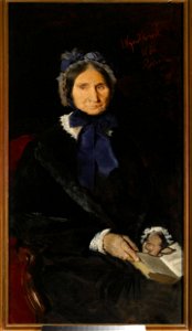 Leon Wyczółkowski - Portrait of Mrs. Falińska, artist's grandmother - MP 2662 MNW - National Museum in Warsaw