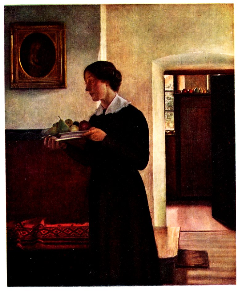 Leo Frank Hausmütterchen 1924 dgE