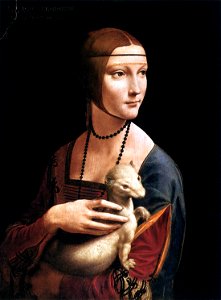 Leonardo da Vinci - Portrait of Cecilia Gallerani (Lady with an Ermine) - WGA12698