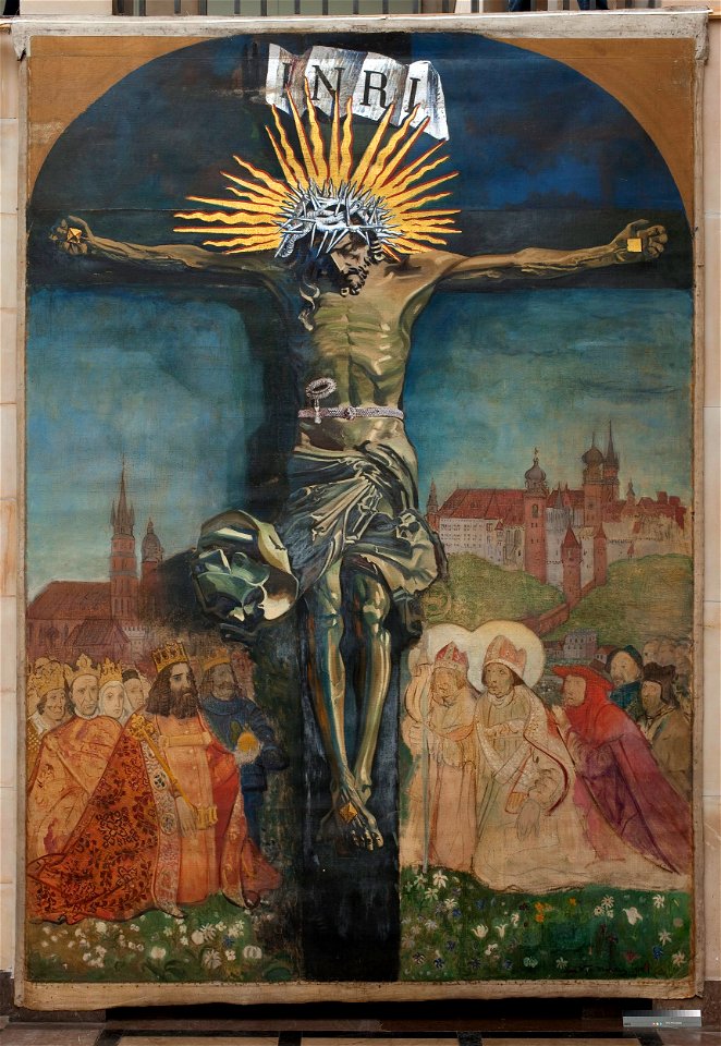 Leon Wyczółkowski - Christ on the cross - MP 2660 MNW - National Museum in Warsaw