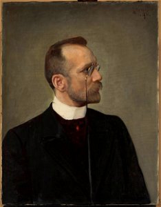 Leon Wyczółkowski - Portrait of Mikołaj Brzeski - MP 1389 MNW - National Museum in Warsaw