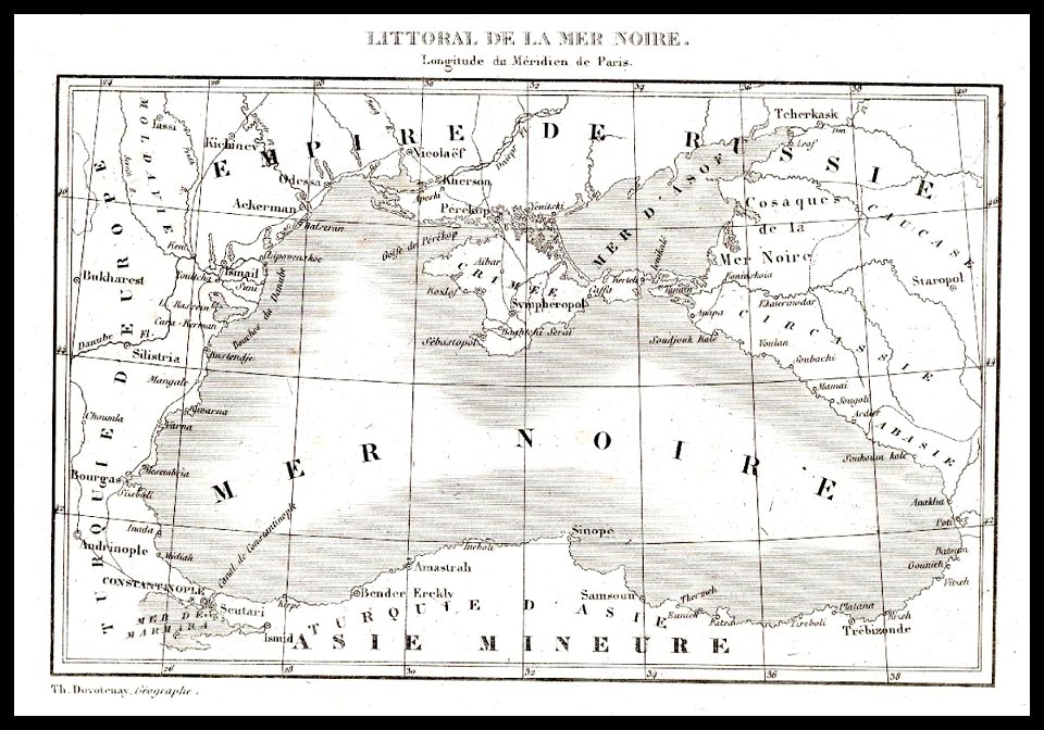 Leonard Chodzko. Littoral de la Mer-Noire. 1840