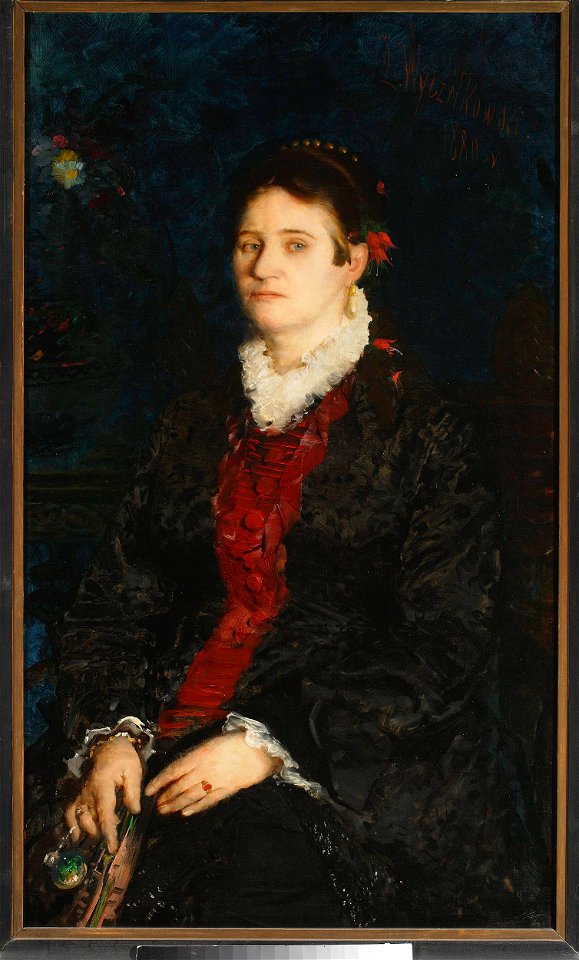 Leon Wyczółkowski - Portrait of a woman - MP 1387 - National Museum in Warsaw