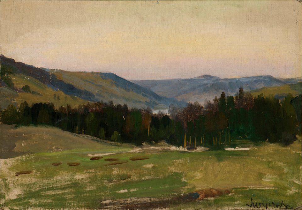 Leon Wyczółkowski - Highland Landscape - MNK II-b-3040 - National Museum Kraków