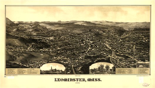 Leominster, Mass. 1886. LOC 75694586
