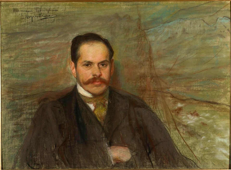 Leon Wyczółkowski - Portret Kazimierza Przerwy-Tetmajera
