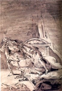 Leonaert Bramer - Joseph and Potiphar's Wife - WGA03100