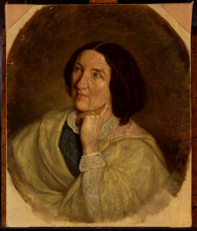 Leon Kapliński - Portrait of Izabela Działyńska née Czartoryska - MP 2420 MNW - National Museum in Warsaw