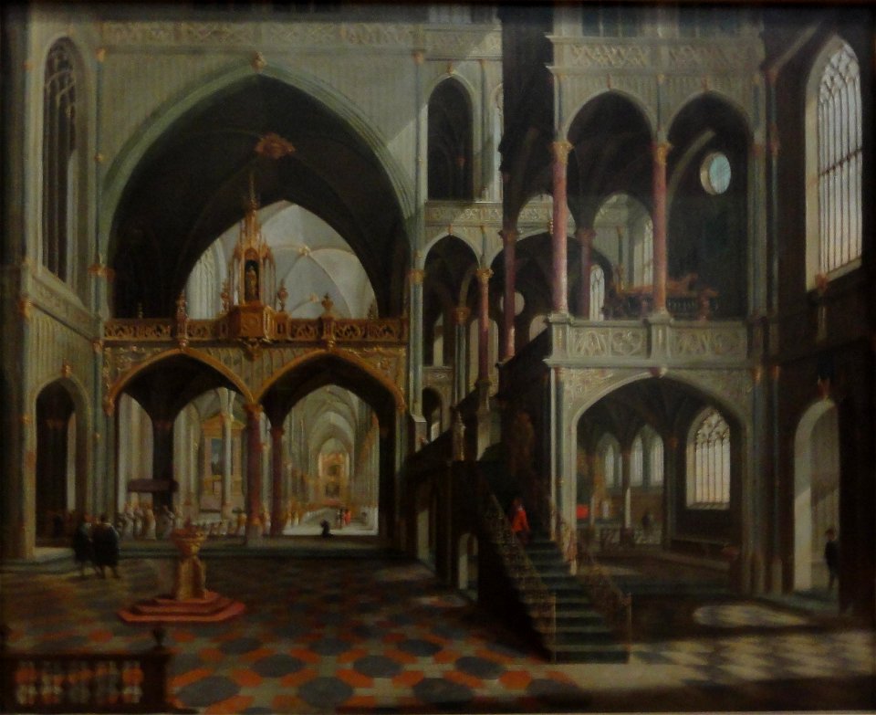 Leonaert Bramer — Kircheninneres