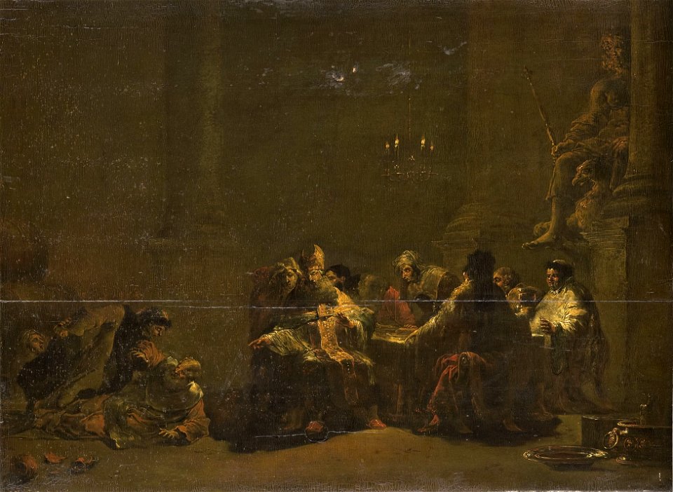Leonaert Bramer - Pashur Smiting Jeremiah in the Temple