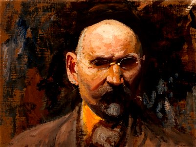 Leon Wyczółkowski - Self-Portrait - MNK II-b-777 - National Museum Kraków