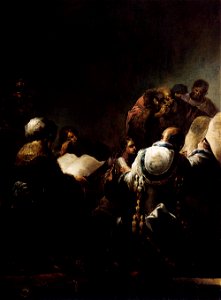 Leonaert Bramer - Christ among the Doctors - WGA3079
