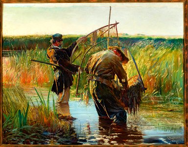 Leon Wyczółkowski - Fishermen - MP 2246 - National Museum in Warsaw
