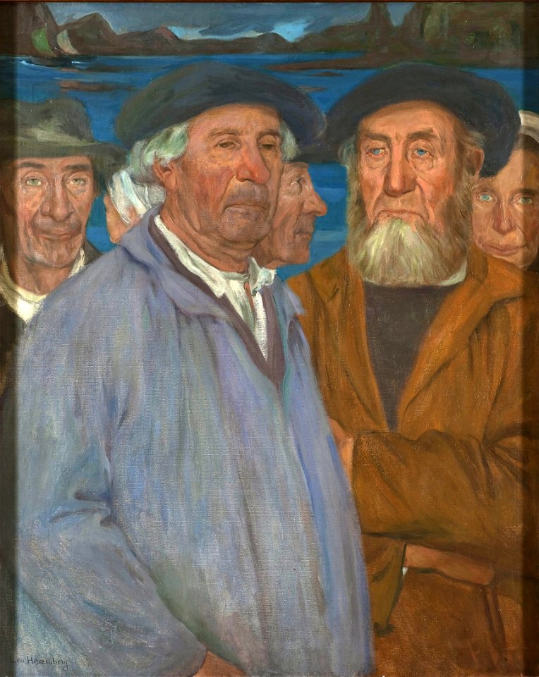 Leon Hirszenberg - Rybacy - Google Art Project