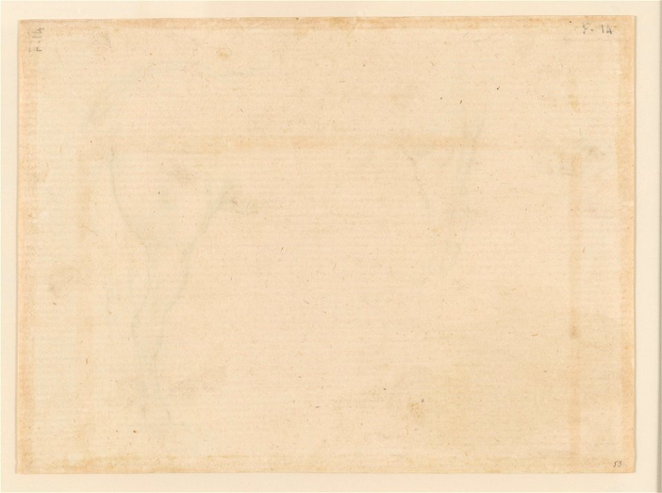 Leonardo da Vinci - RCIN 912310, v, Studies of a horse c.1490