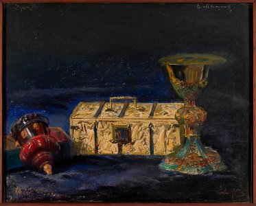 Leon Wyczółkowski - Kielich biskupa Maciejowskiego, tzw. skrzyneczka królowej Jadwigi i pucharek „roboty króla Zygmunta III”