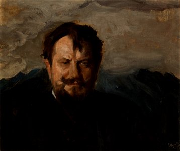 Leon Wyczółkowski - Portrait of Jan Kasprowicz - MNK II-b-901 - National Museum Kraków