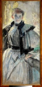 Leon Wyczółkowski - Portrait of Wanda Kossuth - MP 2485 - National Museum in Warsaw