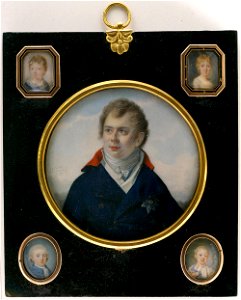 Leonard A. Örnbeck - Kruununprinssi Kustaa IV Adolf kahdeksan kuukauden ikäisenä - S 454 - Finnish National Gallery