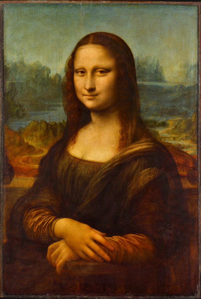 Leonardo da Vinci - Mona Lisa (Louvre, Paris)