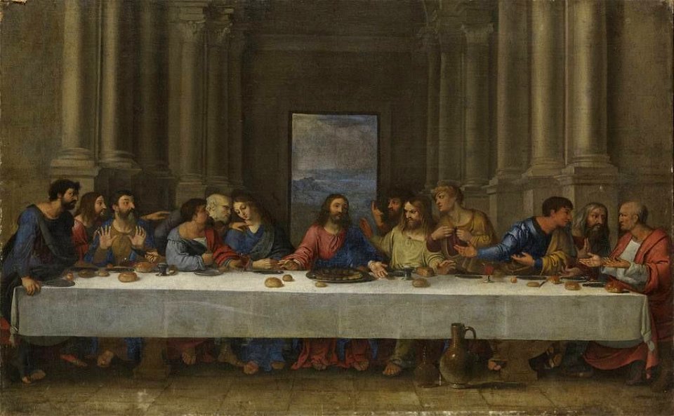 Leonardo da Vinci (Kopie nach) - Das letzte Abendmahl - 2388 - Bavarian State Painting Collections