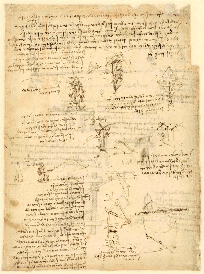 Leonardo da Vinci - Ambrosiana-Codice-Atlantico-Codex-Atlanticus-f-1058-verso