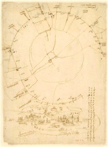 Leonardo da Vinci - Ambrosiana-Codice-Atlantico-Codex-Atlanticus-f-199-verso