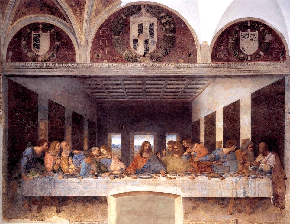 Leonarda da vinci, last supper 01