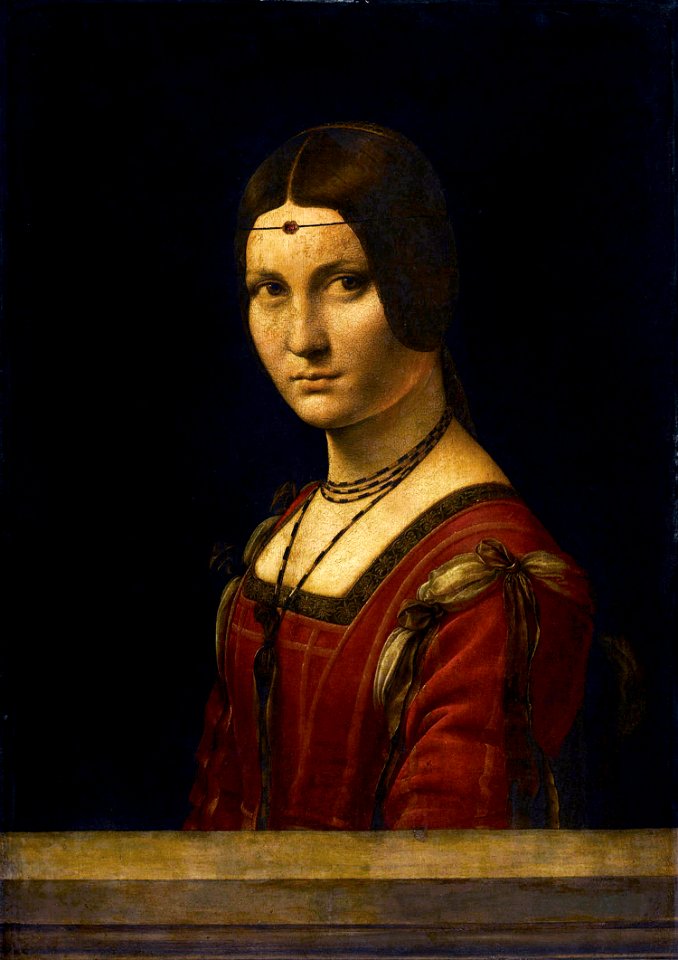 Leonardo da Vinci (attrib)- la Belle Ferroniere