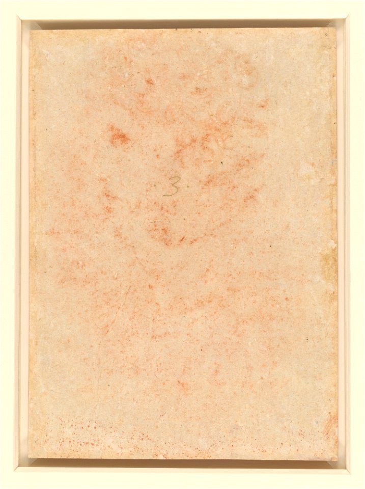 Leonardo da Vinci - RCIN 912556, v, The bust of a man c.1510