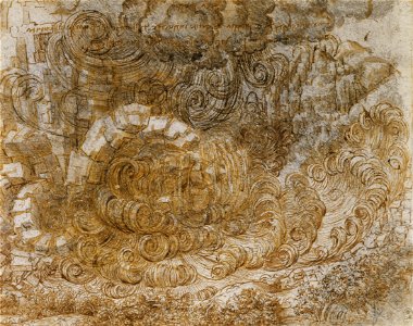 Leonardo da Vinci - A deluge - Google Art Project