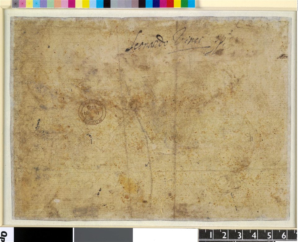 Leonardo da Vinci - 1952,1011.2, v, A horseman fighting a dragon