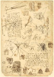 Leonardo da Vinci - Ambrosiana-Codice-Atlantico-Codex-Atlanticus-f-104-recto